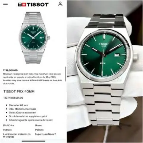 Tissot 1853 Prx Automatic Top Quality