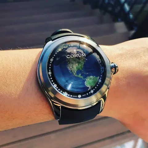Corum Big Bubble Earth Japan