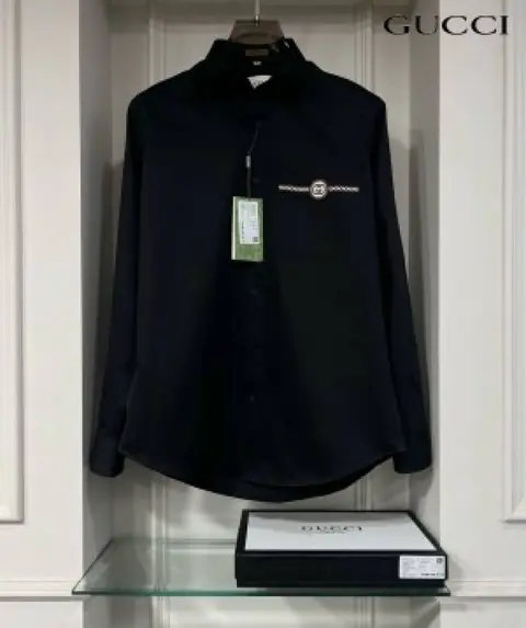 Gucci box shirt black