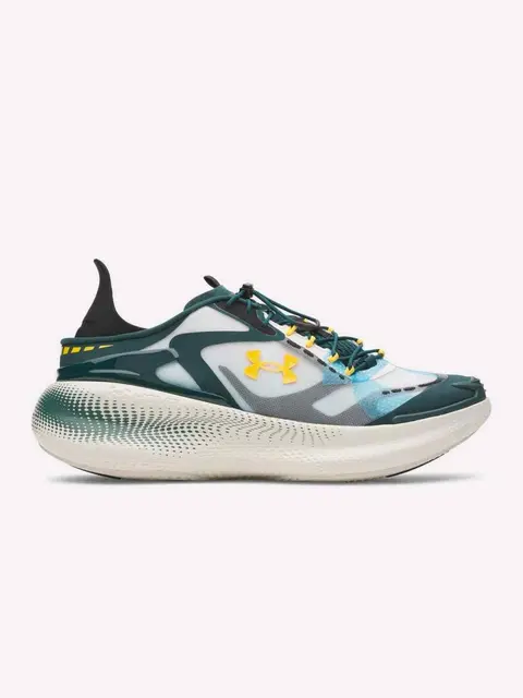 Under Armorr Echo SlipSpeed White Arden Green Campus Gold 1163