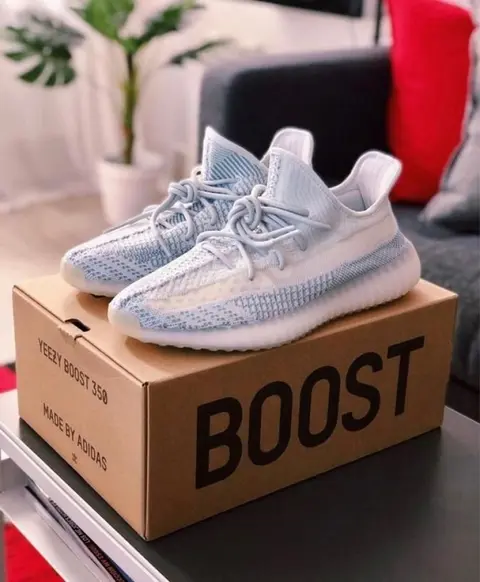 Adidas Yeezy 350 V2 Cloud White Semi UA