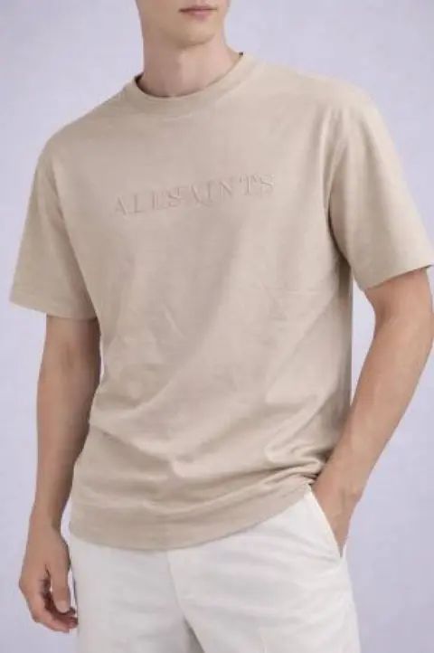 No return All Saints imported tshirt beige