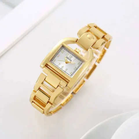 Fossil Harwell Gold-White