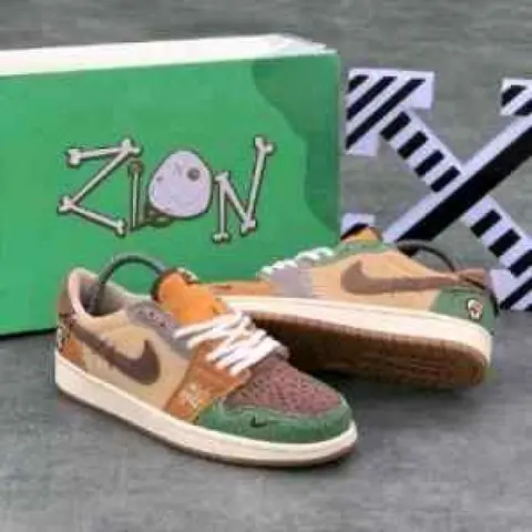Zion Williomson X Air Jordan 1 Low Voodoo