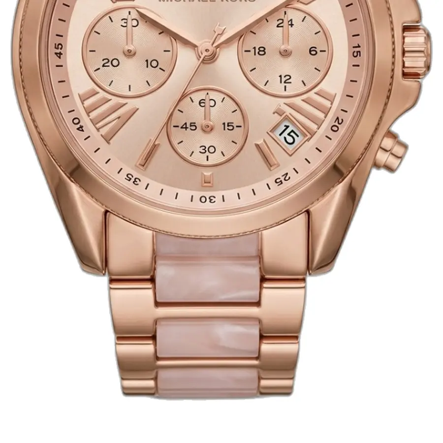 Michael kors bradeshaw rose gold two tone - strap
