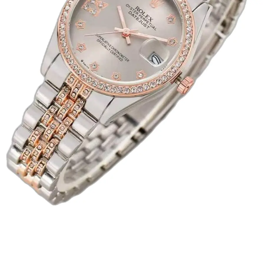 Rolex Oyester Perpetual Date Just 2Ton-Copper-Grey - strap