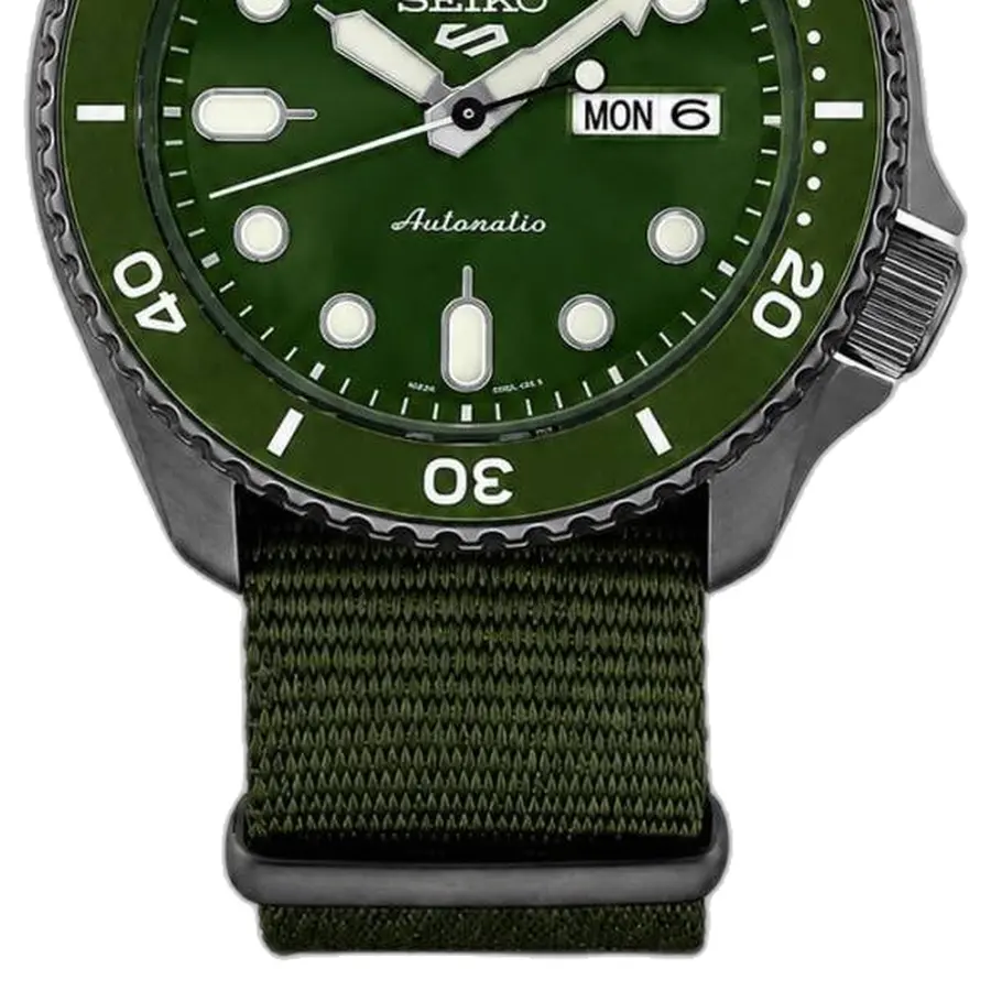 Seiko 5 Sports SRPD79K1 Green - strap