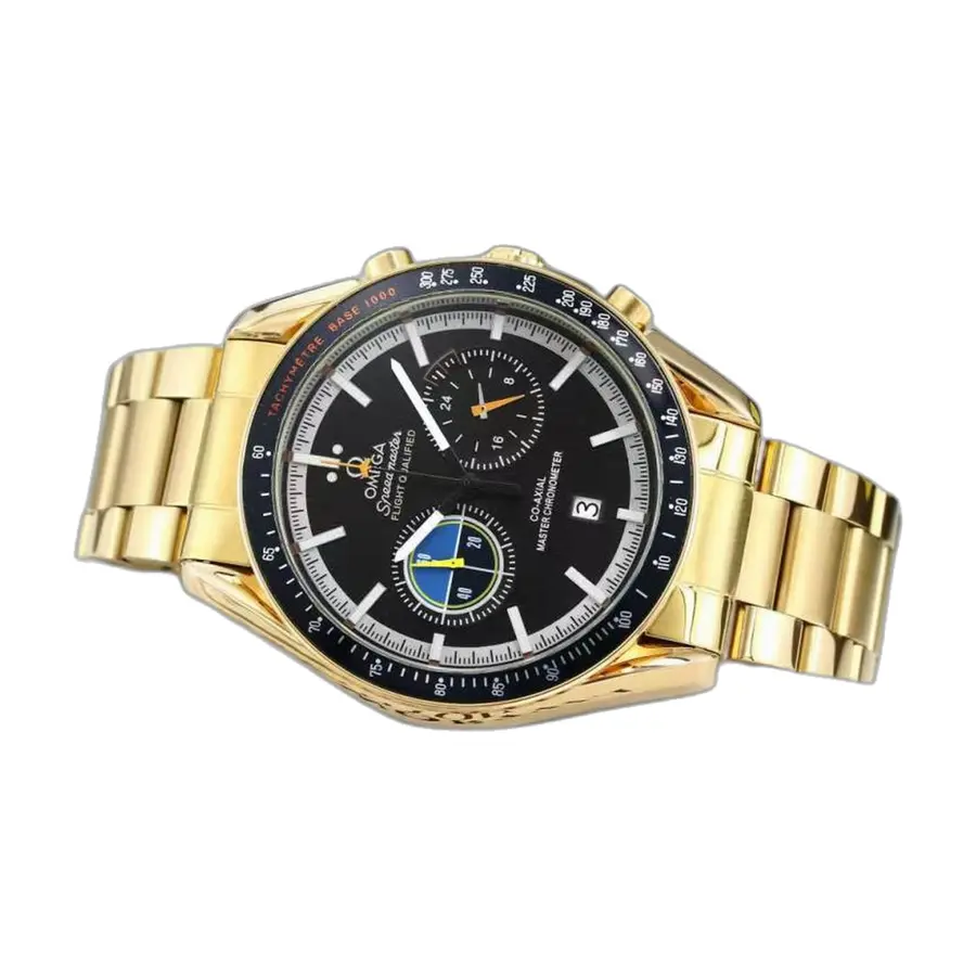 Omega SpeedMaster Pilot Co-Axial – J1303 - front view