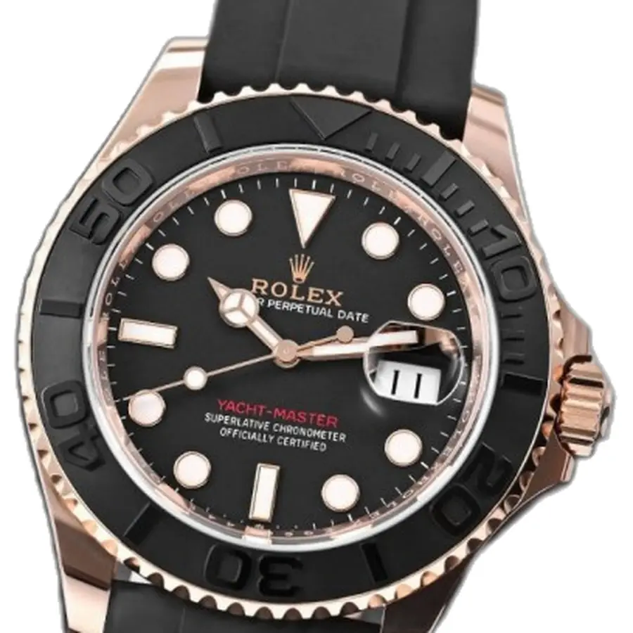 Rolex Oyster perpetual Yachmaster Automatic Copper - dial close-up